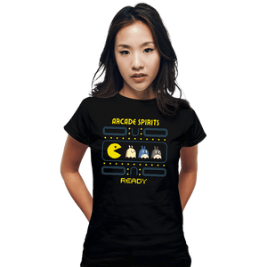 Shirts Fitted Shirts, Woman / Small / Black Natural Arcade Spirits