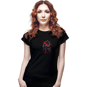 Secret_Shirts Fitted Shirts, Woman / Small / Black Gorgon Busters