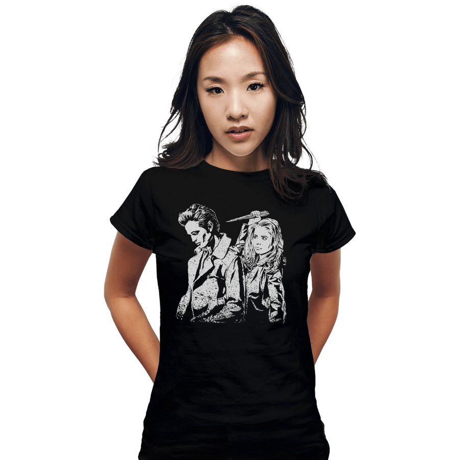 Shirts Fitted Shirts, Woman / Small / Black Edward Slayer