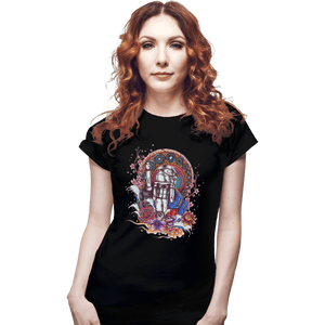 Shirts Fitted Shirts, Woman / Small / Black RX78 Ornate