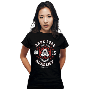 Shirts Fitted Shirts, Woman / Small / Black Dark Lord Academy