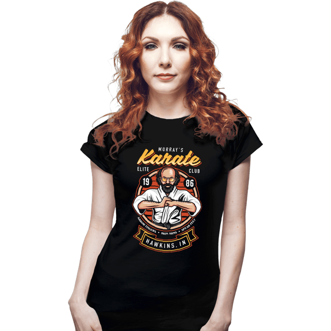 Daily_Deal_Shirts Fitted Shirts, Woman / Small / Black Murray's Karate Club