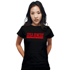 Secret_Shirts Fitted Shirts, Woman / Small / Black Super Genesis