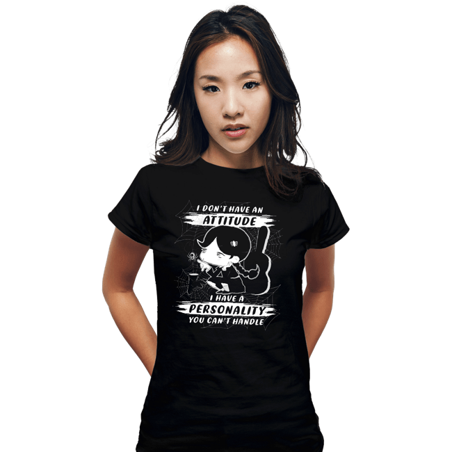 Secret_Shirts Fitted Shirts, Woman / Small / Black My Personality