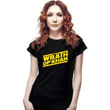 Load image into Gallery viewer, Secret_Shirts Fitted Shirts, Woman / Small / Black Wrath Of Khan
