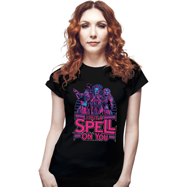 Secret_Shirts Fitted Shirts, Woman / Small / Black I Put A Spell On You