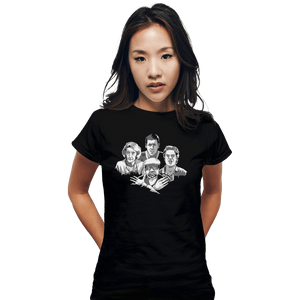 Secret_Shirts Fitted Shirts, Woman / Small / Black Happy Rhapsody