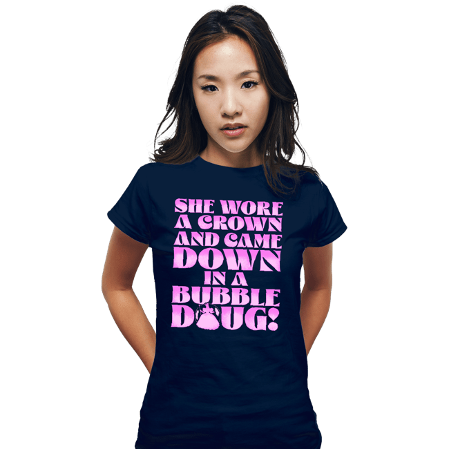 Daily_Deal_Shirts Fitted Shirts, Woman / Small / Navy The Wicked Witch Of The East, Bro!