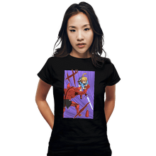 Load image into Gallery viewer, Secret_Shirts Fitted Shirts, Woman / Small / Black Link Slash
