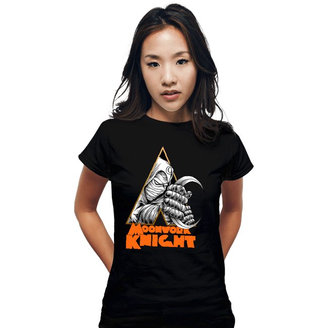 Secret_Shirts Fitted Shirts, Woman / Small / Black Moonwork Knight