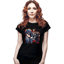 Load image into Gallery viewer, Shirts Fitted Shirts, Woman / Small / Black Royal Family
