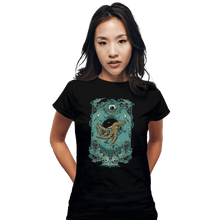 Load image into Gallery viewer, Shirts Fitted Shirts, Woman / Small / Black Dungeon Master
