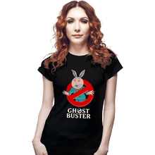 Load image into Gallery viewer, Secret_Shirts Fitted Shirts, Woman / Small / Black GhostBuster
