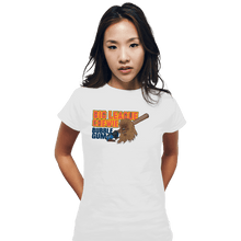 Load image into Gallery viewer, Secret_Shirts Fitted Shirts, Woman / Small / White Big League Chewie
