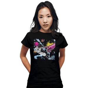 Shirts Fitted Shirts, Woman / Small / Black Creation Of Silver Surfer