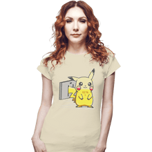 Load image into Gallery viewer, Shirts Fitted Shirts, Woman / Small / Natural Charge
