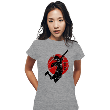 Load image into Gallery viewer, Shirts Fitted Shirts, Woman / Small / Sports Grey Crimson Shoyo Hinata
