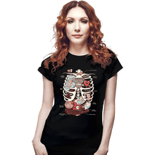 Load image into Gallery viewer, Shirts Fitted Shirts, Woman / Small / Black Anatomy Of A DM
