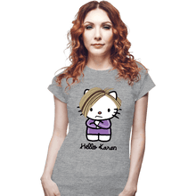 Load image into Gallery viewer, Secret_Shirts Fitted Shirts, Woman / Small / Sports Grey Karen Kitty
