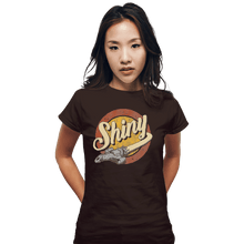 Load image into Gallery viewer, Shirts Fitted Shirts, Woman / Small / Black Shiny
