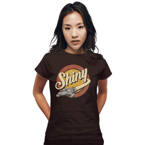 Shirts Fitted Shirts, Woman / Small / Black Shiny