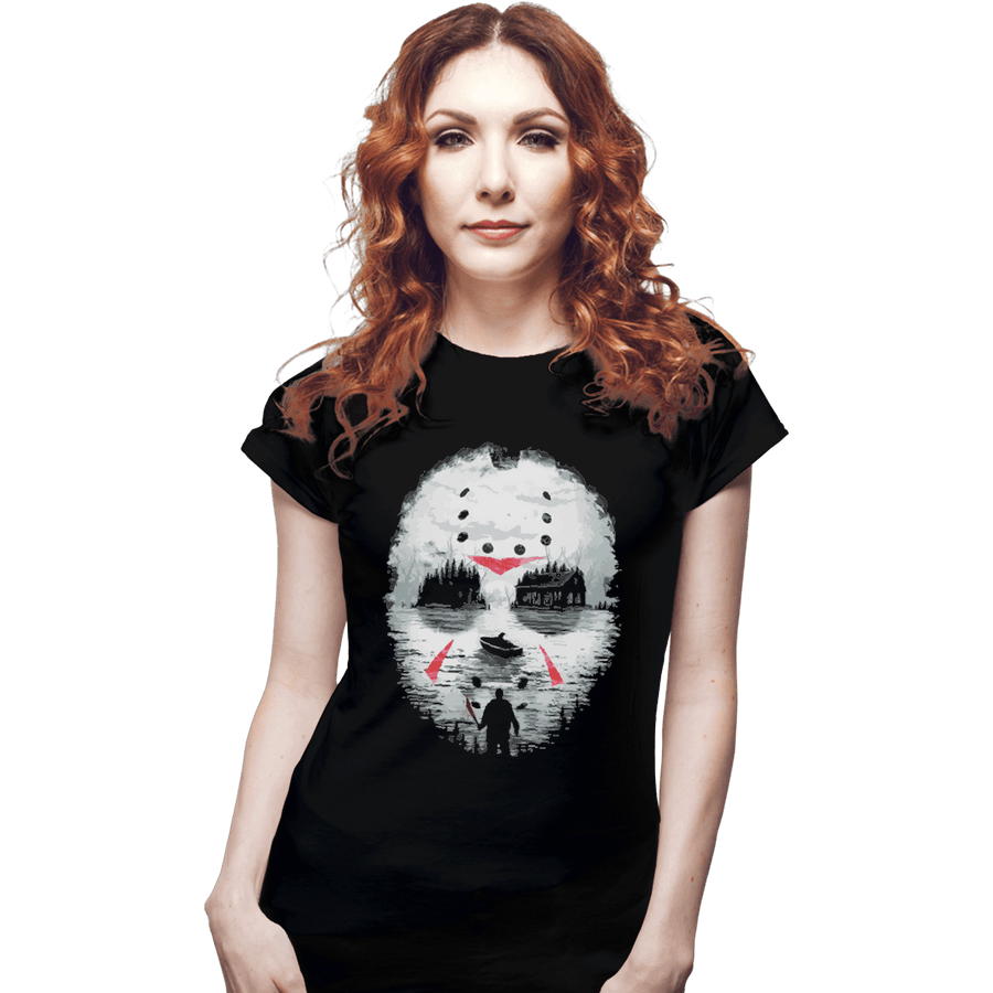 Shirts Fitted Shirts, Woman / Small / Black Friday Night Terror