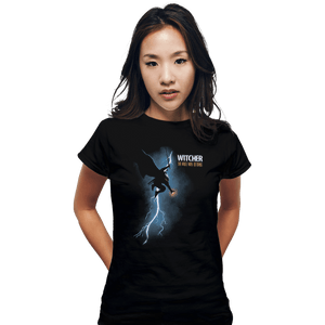 Shirts Fitted Shirts, Woman / Small / Black The White Wolf Returns