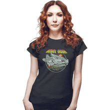 Load image into Gallery viewer, Daily_Deal_Shirts Fitted Shirts, Woman / Small / Dark Heather Vintage Arcade Rebel
