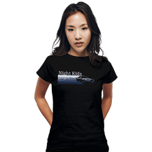 Load image into Gallery viewer, Shirts Fitted Shirts, Woman / Small / Black NightKids
