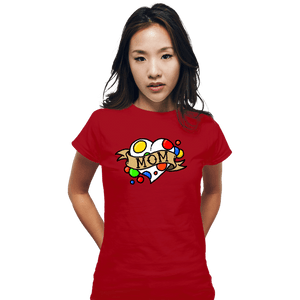 Secret_Shirts Fitted Shirts, Woman / Small / Red Mom