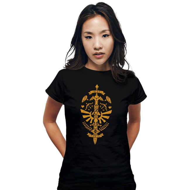 Secret_Shirts Fitted Shirts, Woman / Small / Black Hero Power