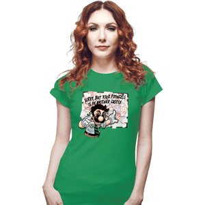 Shirts Fitted Shirts, Woman / Small / Irish Green Pepe Luigi