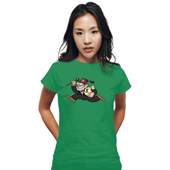 Secret_Shirts Fitted Shirts, Woman / Small / Irish Green Grunklepoly