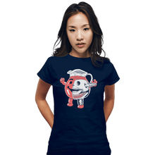 Load image into Gallery viewer, Secret_Shirts Fitted Shirts, Woman / Small / Navy In The Kool Aid
