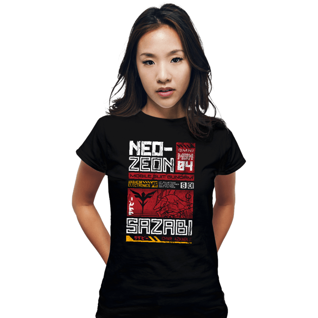Daily_Deal_Shirts Fitted Shirts, Woman / Small / Black Sazabi Data