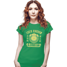 Load image into Gallery viewer, Shirts Fitted Shirts, Woman / Small / Irish Green Earth is Strong
