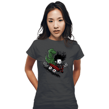Load image into Gallery viewer, Secret_Shirts Fitted Shirts, Woman / Small / Charcoal Edward And Dino
