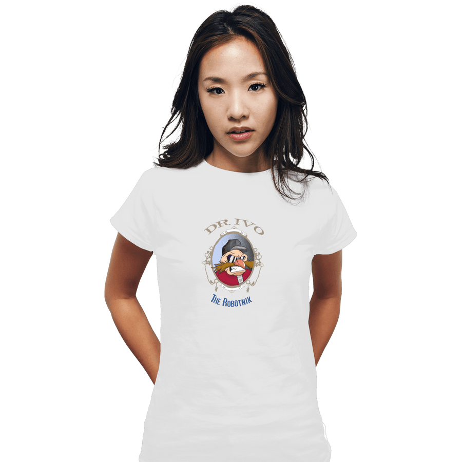 Shirts Fitted Shirts, Woman / Small / White The Robotnik