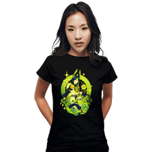Load image into Gallery viewer, Shirts Fitted Shirts, Woman / Small / Black Verdant Strider Tighnari
