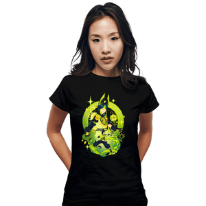 Shirts Fitted Shirts, Woman / Small / Black Verdant Strider Tighnari