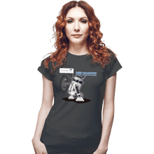 Load image into Gallery viewer, Secret_Shirts Fitted Shirts, Woman / Small / Charcoal R2 Captcha

