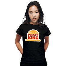 Load image into Gallery viewer, Secret_Shirts Fitted Shirts, Woman / Small / Black Pirate King
