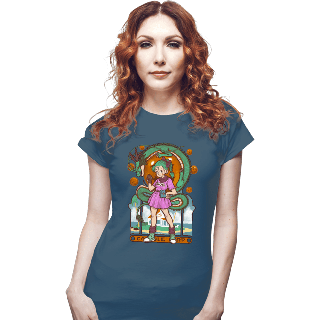 Shirts Fitted Shirts, Woman / Small / Indigo Blue Capsule Nouveau