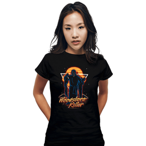 Secret_Shirts Fitted Shirts, Woman / Small / Black Retro Killer