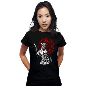 Shirts Fitted Shirts, Woman / Small / Black Silent Nurse