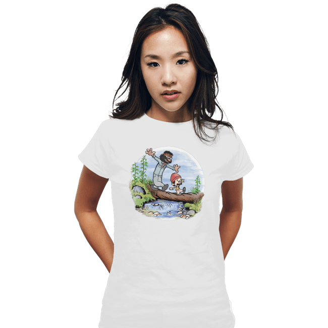 Daily_Deal_Shirts Fitted Shirts, Woman / Small / White Crossing The Blunt Bridge
