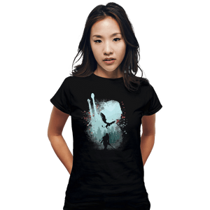 Shirts Fitted Shirts, Woman / Small / Black Wild Pursuit