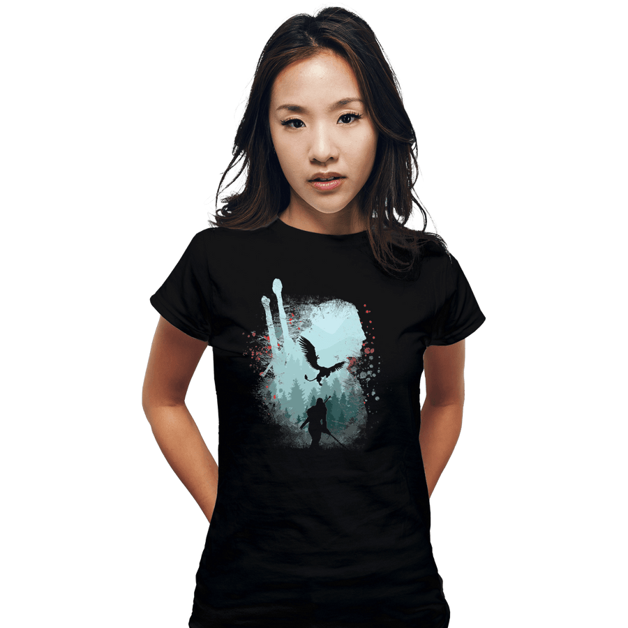 Shirts Fitted Shirts, Woman / Small / Black Wild Pursuit