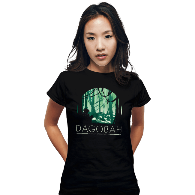 Shirts Fitted Shirts, Woman / Small / Black Forgotten Swamps