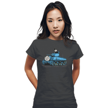 Load image into Gallery viewer, Shirts Fitted Shirts, Woman / Small / Charcoal Thomas The Tank
